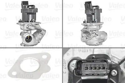 VALEO 700444 Egr Valfı Fıesta V Vı 03>11 C Max Focus Iı 04>11 Fusıon 03>12 1,6tdcı Volvo V70 Iıı S80 Iı 10> S40 I 11717804950 1682737 36001412 Y60520300C