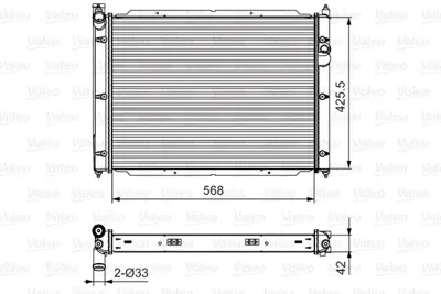 VALEO 701543 Motor Su Radyatoru Transporter T3 82>92 68121253E