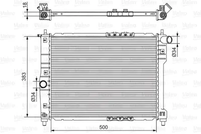 VALEO 701544 Motor Su Radyatoru Nubıra 96>00 Manuel P96351263