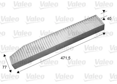 VALEO 715670 Kabin Filtresi Jeep Cherokee Iı/Iı 82208300