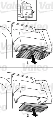 VALEO 716000 Kabin Filtresi Renault Q Ae Pa 5001844054