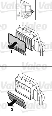 VALEO 716007 Kabin Filtresi Daf Cf85. Xf95 Pa 1362124