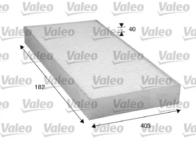 VALEO 716034 Kabin Filtresi Man F2000 Fe. Le Pa 