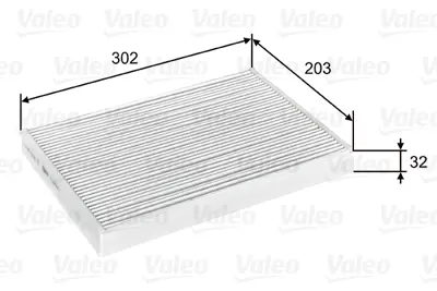 VALEO 716068 Kabin Filtresi Truck Volvo Fh Iı 13 Pa 82348995