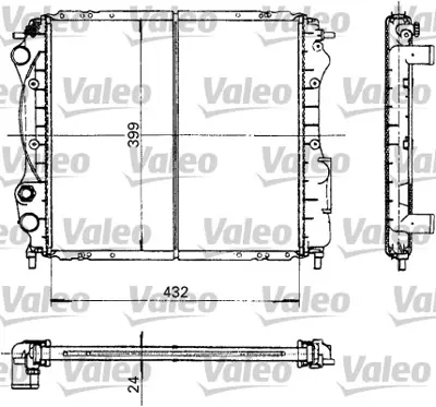 VALEO 730181 Motor Radyatoru Clıo 1,2 R19 1,4 7700806575