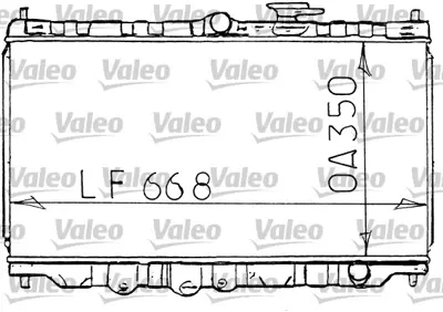 VALEO 731100 Radyatör Rover 19010PT4G56 GRD171