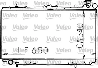 VALEO 731193 Radyatör Prımera 2.0 D 