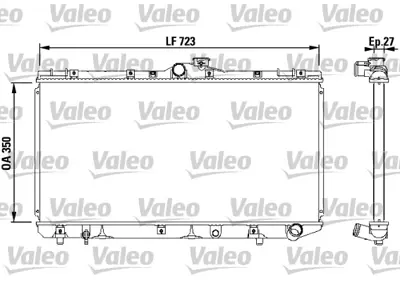 VALEO 731568 Motor Su Radyatoru Toyota Corolla 2,0 D 92>97 Manuel 1653574070