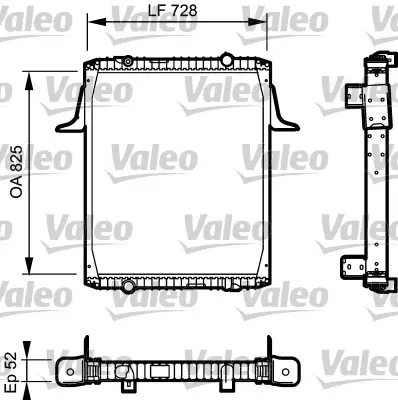 VALEO 732329 Radyator Rvı Premıum 5010315738