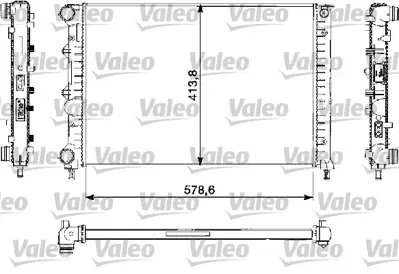 VALEO 732730 Motor Su Radyatoru Alfa Romeo 147 1.6 16v T.Spark 01>10 