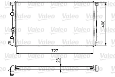 VALEO 732798 Motor Radyator Master Movano 1,9 2,2 2,5 2,8 Dtı 