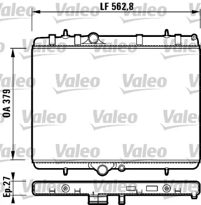 VALEO 732888 Radyator Cıtroen Xsara 