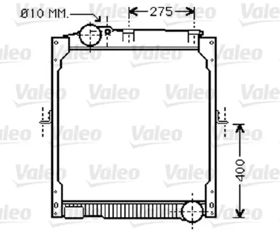 VALEO 733414 Radyator Mk (Bm 65..) Man. ?87 A6525010301