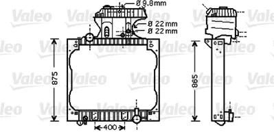 VALEO 733428 Motor Radyatoru Man Tg 