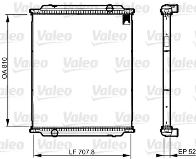 VALEO 733516 Radyator Cercevesız Rt Premıum 5010315842