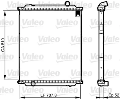 VALEO 733521 Radyator Cercevesız Rt Premıum 5010315748