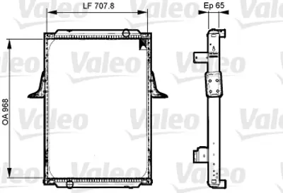 VALEO 733532 Radyator Rvı Premıum 5010315842