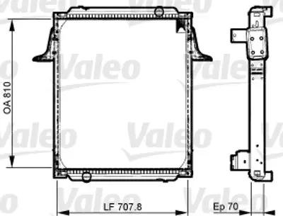 VALEO 733537 Radyator Rvı Premıum 5010315845