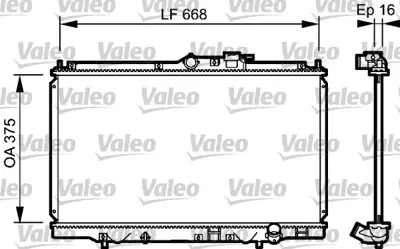 VALEO 734114 Motor Su Rdyatoru Accord 98>02 Manuel 19010PAAA02