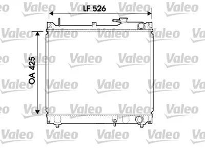 VALEO 734162 Motor Su Radyatoru Suzukı Grand Vıtara 4x4 1,6 98>05 Manuel 1770066D01