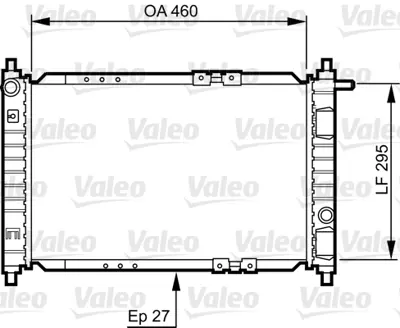 VALEO 734250 Motor Radyatoru Daewoo Matız 98>02 Manuel 96314162