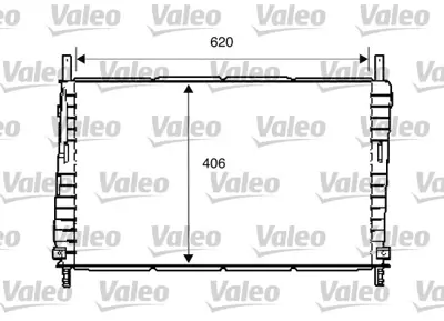 VALEO 734286 Motor Radyatoru (+ac) Mondeo Iıı 1,8 16v / 2,0 16v Benzınlı 01>07 Klımalı Olcu: (620 X 406 X 19) 1142808