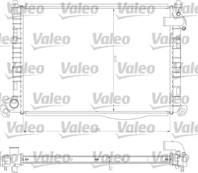 VALEO 734327 Radyatör Mini R50 R53 Cooper One 01-06 R52 Cabrıo 04 17117570821