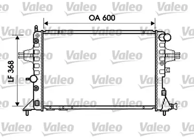 VALEO 734388 Motor Su Radyatoru Astra G Y20dth Y22dtr 1300407