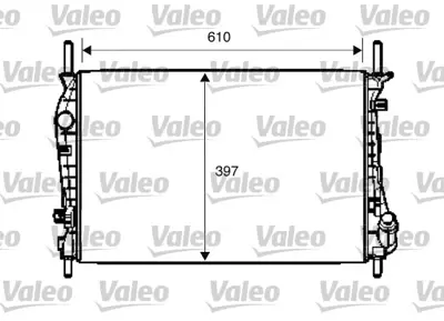 VALEO 734696 Radyator Mondeo Iıı 1320515