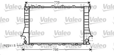 VALEO 734751 Radyator Audı A6 4A0121251Q