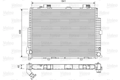 VALEO 734796 Motor Su Radyatoru E-Class W210 E 55 Amg 97>02 S210 E 55 T Amg 97>03 A2105004703