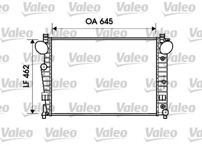 VALEO 734801 Motor Su Radyatoru S-Class W220 98>05 