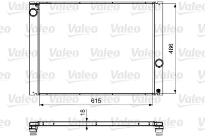 VALEO 734898 Motor Su Radyatoru Bmw E60 07>10 17117519212