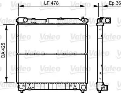 VALEO 734919 Radyatör Suz Vıtara Td 1770086CB0