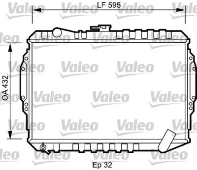 VALEO 735060 Motor Su Radyatoru Pajero Iı 96>00 Manuel MR188432