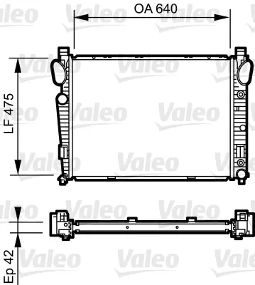 VALEO 735230 Motor Su Radyatoru S-Class W220 02>05 Sl-Class R230 02>05 A2305000303