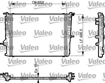 VALEO 735463 Motor Radyatoru Fluence Megane 11 / 09 11 