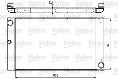 VALEO 735475 Motor Su Radyatoru Bmw E60 E63 E64 17117795878