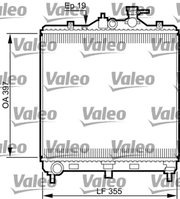 VALEO 735522 Motor Radyatoru Pıcanto 1,1 04> 2531007100