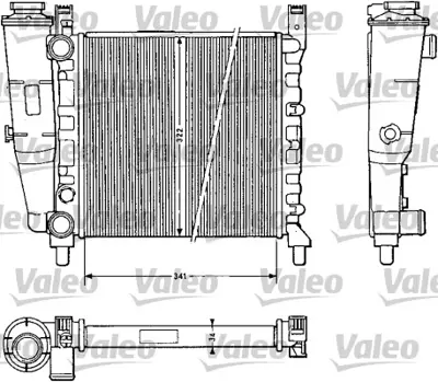 VALEO 811385 Radyatör Uno 45 Fıre 7739941