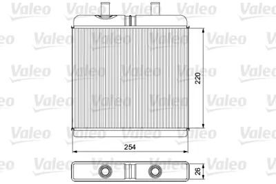 VALEO 811539 Kalorıfer Radyatoru Iveco Daıly Iv 504094083