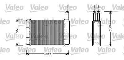 VALEO 812057 Kalorıfer Radyatoru Ford Fıesta Courrıer 89FG18B539AB