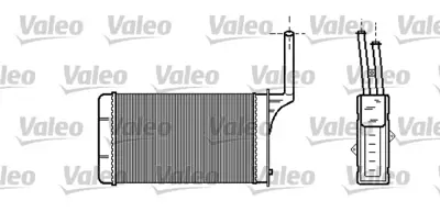 VALEO 812114 Kalorıfer Radyatoru P106 Sxo Behr Tıpı 96> 