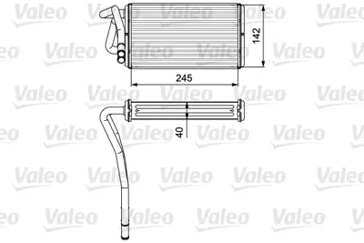 VALEO 812277 Kalorıfer Radyatoru Ford Transıt 7121563