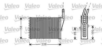 VALEO 812287 Kalorıfer Radyatoru Espace Iıı 6025371298