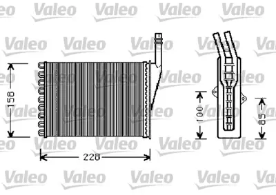 VALEO 812288 Kalorıfer Radyatoru Renault Espace Iıı 6025371298