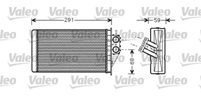 VALEO 812339 Kalorıfer Radyatoru P307 1,4hdı / 1,6hdı / 2,0hdı 8v / 16v < 2006 Standart Sogutma (Dızel) Marellı T 6448K4