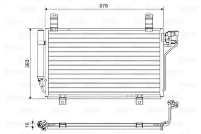 VALEO 814048 Kondenser Mazda Cx-5 KF0361480B