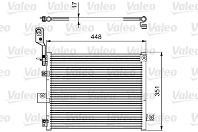 VALEO 814084 Kondenser Hyundaı Atos 9760605500