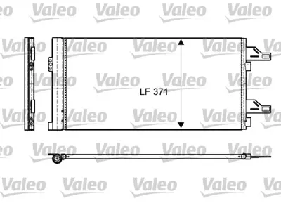 VALEO 814085 Klıma Radyatoru Cıtroen Jumper Peugeot Boxer 2006> 1399110080 6455HE